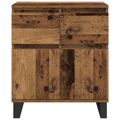 vidaXL Sideboard Old Wood 60 x 35 x 70 cm Engineered Wood and Iron