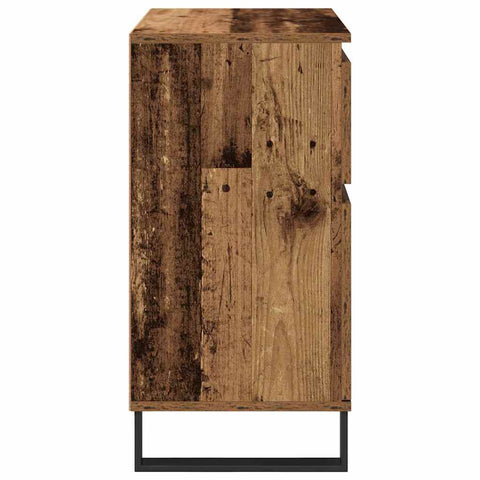 vidaXL Sideboard Old Wood 60 x 35 x 70 cm Engineered Wood and Iron