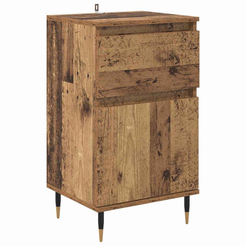 vidaXL Sideboard Old Wood 40 x 35 x 70 cm Engineered Wood and Iron