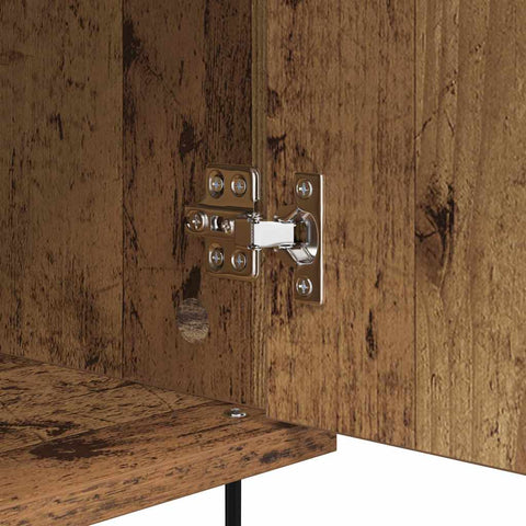 vidaXL Sideboard with Drawer Old wood 35 x 40 x 70 cm Engineered wood