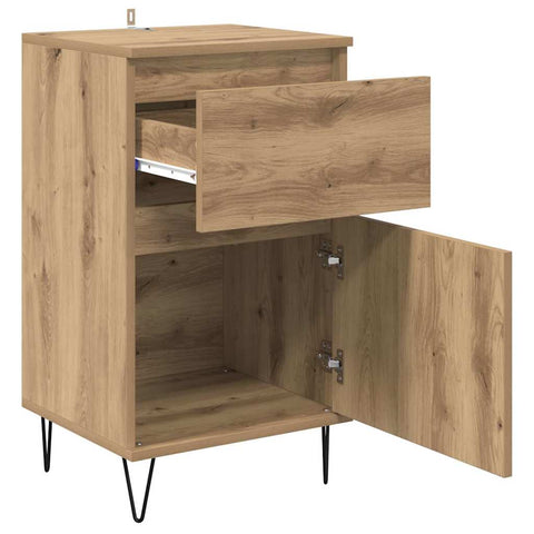 vidaXL Sideboard Artisan oak 35 x 40 x 70 cm Engineered wood