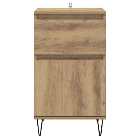 vidaXL Sideboard Artisan oak 35 x 40 x 70 cm Engineered wood
