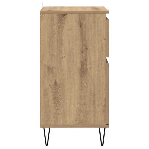 vidaXL Sideboard Artisan oak 35 x 40 x 70 cm Engineered wood