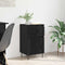 vidaXL Sideboard with Drawer Black oak 35 x 40 x 70 cm Engineered wood