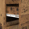 vidaXL Sideboard with Drawer Old wood 35 x 40 x 70 cm Engineered wood