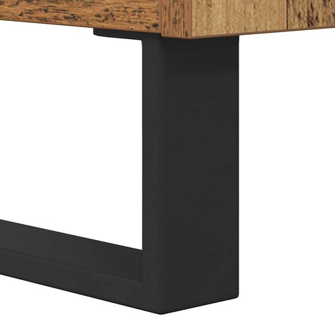vidaXL Sideboard with Drawer Old wood 35 x 40 x 70 cm Engineered wood