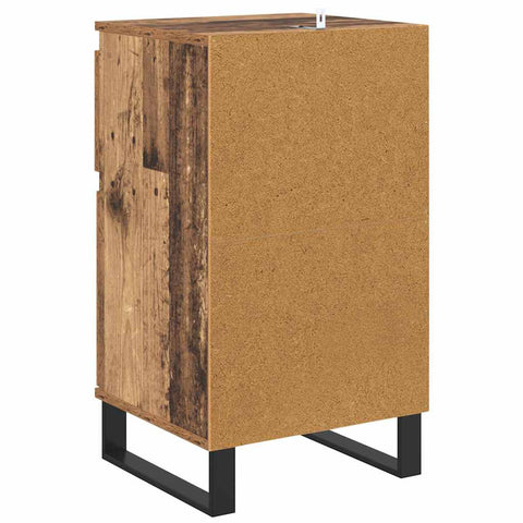 vidaXL Sideboard with Drawer Old wood 35 x 40 x 70 cm Engineered wood