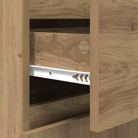 vidaXL Sideboard Artisan oak 35 x 40 x 70 cm Engineered wood