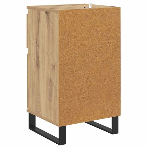 vidaXL Sideboard Artisan oak 35 x 40 x 70 cm Engineered wood