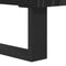 vidaXL Sideboard with Drawer Black oak 35 x 40 x 70 cm Engineered wood