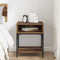 vidaXL Bedside Table Old wood 40 x 40 x 50 cm Engineered wood