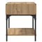 vidaXL Bedside Table Artisan oak 40 x 40 x 50 cm Engineered wood