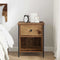 vidaXL Bedside Cabinet Old wood 40 x 42 x 50 cm Engineered wood