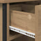 vidaXL Bedside Cabinet with Drawer 2 pcs Artisan oak 40 x 42 x 50 cm