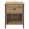 vidaXL Bedside Cabinet with Drawer 2 pcs Artisan oak 40 x 42 x 50 cm