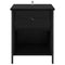 vidaXL Bedside Cabinet 2 pcs Black oak 40 x 42 x 50 cm Engineered wood
