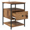 vidaXL Bedside Cabinet Old wood 40 x 42 x 56 cm Engineered wood
