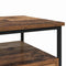 vidaXL Bedside Cabinet 2 pcs Old wood 40 x 42 x 56 cm Engineered wood