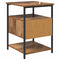 vidaXL Bedside Cabinet 2 pcs Old wood 40 x 42 x 56 cm Engineered wood