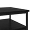 vidaXL Bedside Cabinet 2 pcs Black oak 40 x 42 x 56 cm Engineered wood