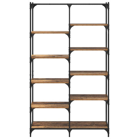 vidaXL Bookshelf Old wood 100 x 32 x 170 cm Engineered wood