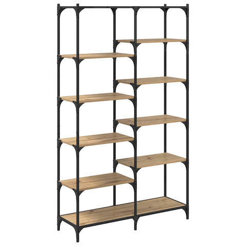 vidaXL Bookshelf Artisan oak 100 x 32 x 170 cm Engineered wood