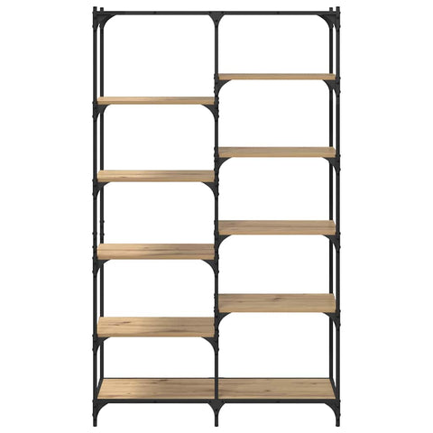 vidaXL Bookshelf Artisan oak 100 x 32 x 170 cm Engineered wood