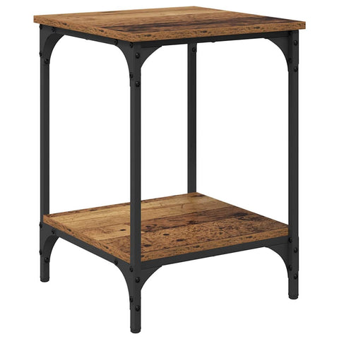 vidaXL Coffee Table Old Wood 40 x 40 x 55 cm Engineered Wood