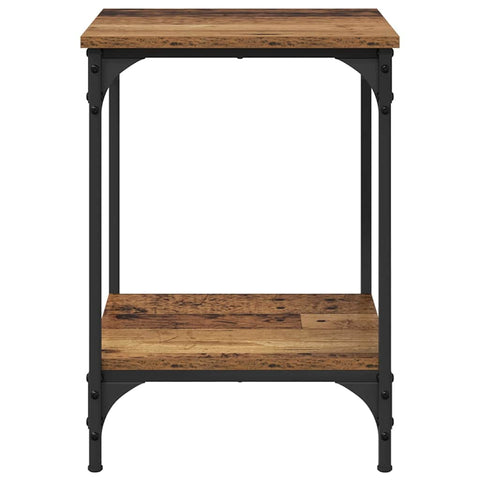 vidaXL Coffee Table Old Wood 40 x 40 x 55 cm Engineered Wood