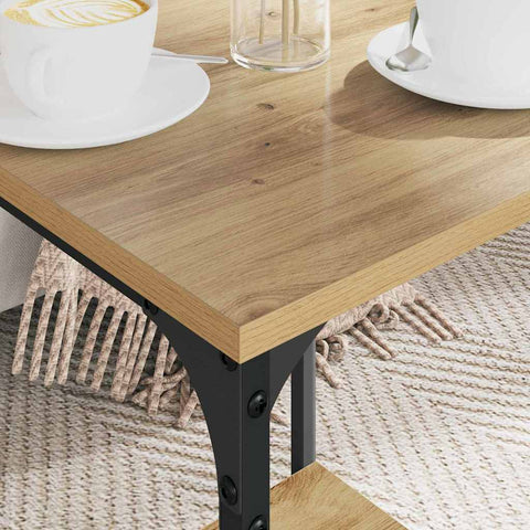 vidaXL Coffee Table Artisan Oak 40 x 40 x 55 cm Engineered Wood