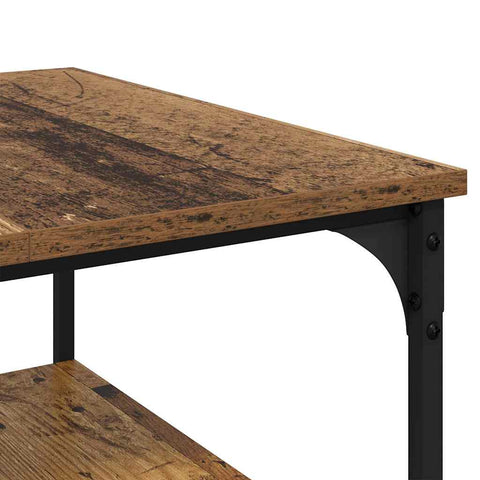 vidaXL Coffee Table Old Wood 55 x 55 x 40 cm Engineered Wood