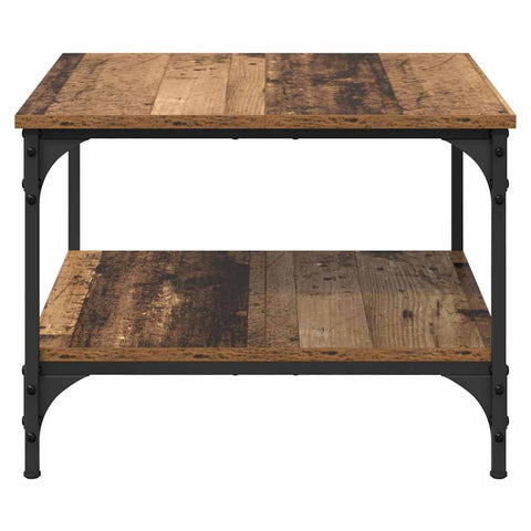 vidaXL Coffee Table Old Wood 55 x 55 x 40 cm Engineered Wood