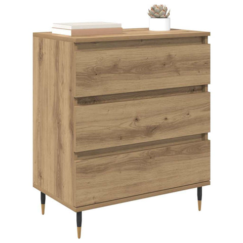 Sideboard with Drawer Artisan Oak 60 x 35 x 70 cm Engineered Wood