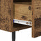 vidaXL Bedside Cabinet Old wood 40 x 35 x 47.5 cm Engineered wood