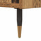 vidaXL Bedside Cabinet Old wood 40 x 35 x 47.5 cm Engineered wood