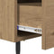 vidaXL Bedside Cabinet Artisan oak 40 x 35 x 47.5 cm Engineered wood