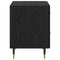 vidaXL Bedside Cabinet Black oak 40 x 35 x 47.5 cm Engineered wood