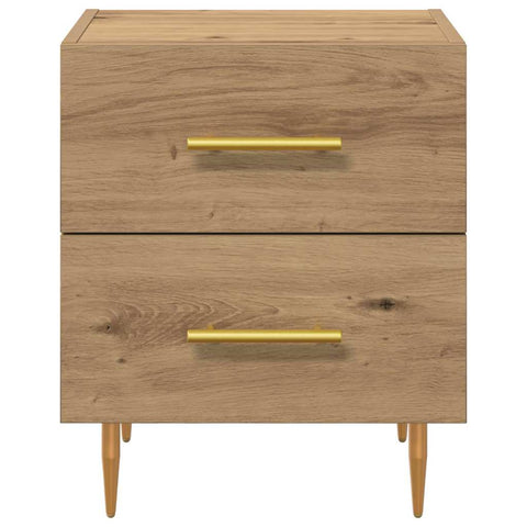 vidaXL Bedside Cabinet Artisan Oak 40 x 35 x 47.5 cm Engineered Wood