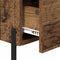 vidaXL Bedside Cabinet Old wood 40 x 35 x 47.5 cm Engineered wood