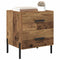 vidaXL Bedside Cabinet Old wood 40 x 35 x 47.5 cm Engineered wood