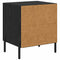 vidaXL Bedside Cabinet with Drawer 2 pcs Black oak 40 x 35 x 47.5 cm