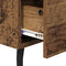vidaXL Bedside Cabinet Old wood 40 x 35 x 47.5 cm Engineered wood