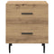vidaXL Bedside Cabinet Artisan oak 40 x 35 x 47.5 cm Engineered wood