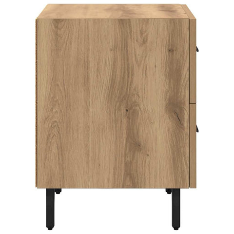 vidaXL Bedside Cabinet Artisan oak 40 x 35 x 47.5 cm Engineered wood