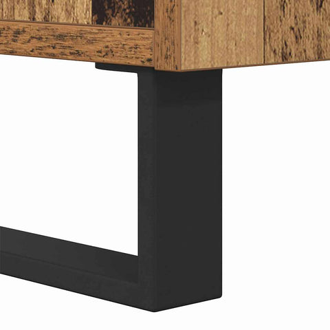 vidaXL Bedside Cabinet Old wood 40 x 35 x 47.5 cm Engineered wood