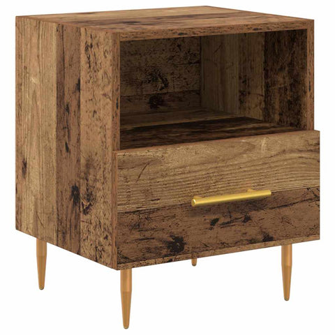 vidaXL Bedside Table Brown 40 x 35 x 47.5 cm Engineered wood