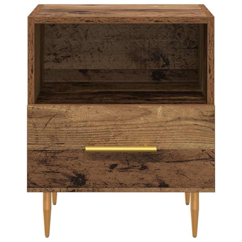 vidaXL Bedside Table Brown 40 x 35 x 47.5 cm Engineered wood