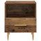 vidaXL Bedside Table Brown 40 x 35 x 47.5 cm Engineered wood