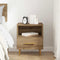 vidaXL Bedside Table Brown 40 x 35 x 47.5 cm Engineered wood