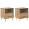 vidaXL Bedside Table 2 pcs Brown 40 x 35 x 47.5 cm Engineered wood